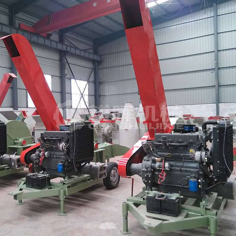 GH1000型移動柴油木片機(jī)大型移動柴油木片機(jī)